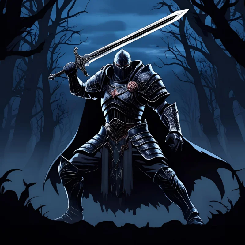 Chevalier Noir portrait